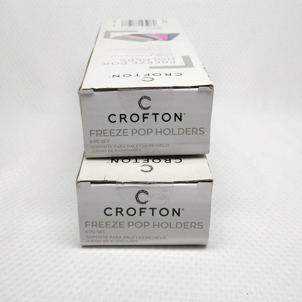 Crofton Freeze Pop Holders Neoprene Sleeves Ice Pop Lot of 2 Boxes Summer